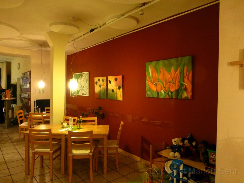 05c-gut-Ausstellung2015.JPG - Vernissage im Cafè Mittendrin in Köln-Dünnwald am 1. Oktober 2015