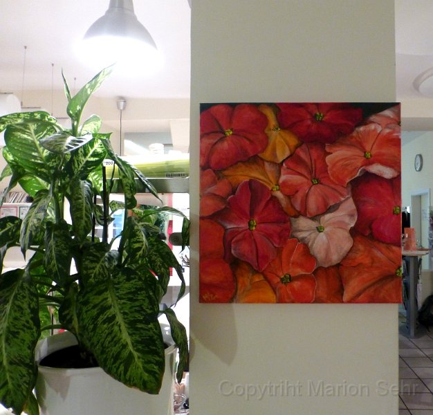 06-Ausstellung2015.JPG - Vernissage im Cafè Mittendrin in Köln-Dünnwald am 1. Oktober 2015